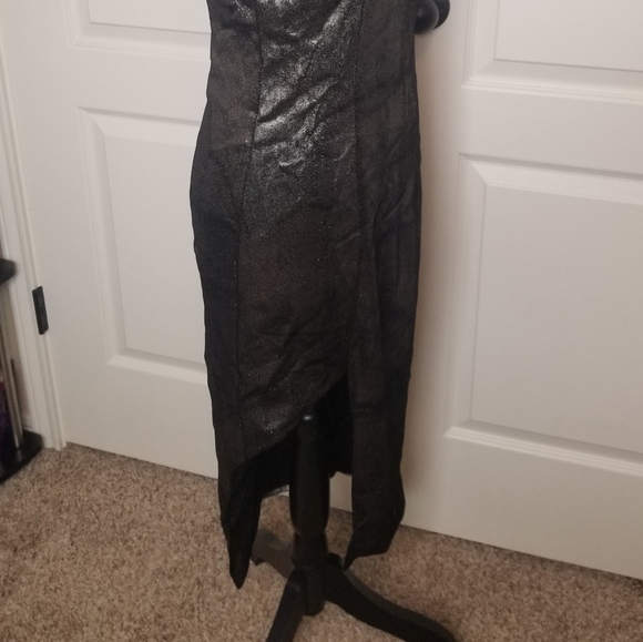 Do + Be Side Slit Metallic Dress - Picture 6 of 7